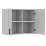 Viseča zgornja pisarnišla omarica LOLY je elegantna in prostorna. S svojo obliko in policami, je odličen kos pohištva za dodatno organizacijo v vsakem