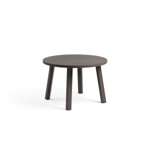 Vrtna mizica MAXIMO 60 MAXI. Vrtna klubska mizica Maximo, s strukturo regenerirane smole z visoko vsebnostjo recikliranih materialov z mat zaključkom in