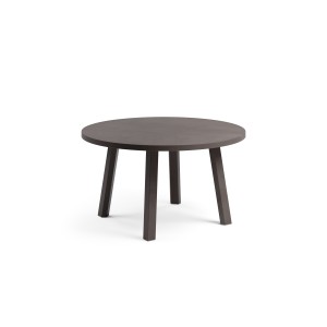 Vrtna mizica MAXIMO 70 MAXI. Vrtna klubska mizica Maximo, s strukturo regenerirane smole z visoko vsebnostjo recikliranih materialov z mat zaključkom in