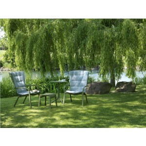 Vrtni počivalnik FOLIO v agave/artic barvni kombinaciji. Vrtni počivalnik Folio 3 v 1 - v barvni kombinaciji agave/artic italijanskega proizvajalca vrtnega