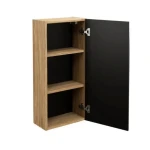 Kopalniški blok DIAMANT 120 črna je možno naročiti v kompletu (kopalniški bloki DIAMANT črna) ali pa po posameznih elementih po vaši izbiri. Zgornja