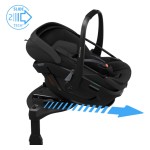 medtem ko robustna varnostna lupina ostane nameščena v vozilu. V kombinaciji z vozičkom Maxi-Cosi Fame Cabin ustvari izjemno lahek potovalni sistem.