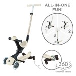 Globber skiro GO UP deluxe 360° zložljiv