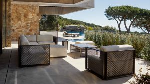 Vondom The Factory lounge pohištvo na terasi