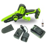 AKUMULATOR. VERIŽNA ŽAGA GREENWORKS 24V Z 2AH BATERIJO+ POLNILNIK – verizna zaga