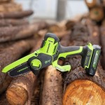 AKUMULATOR. VERIŽNA ŽAGA GREENWORKS 24V Z 2AH BATERIJO+ POLNILNIK – verizna zaga