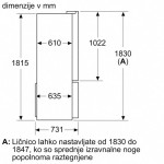 AMERIŠKI HLADILNIK BOSCH KFN96VPEA – ameriski