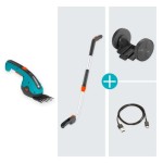 GARDENA SET CLASSICCUT LI + DRŽALO + KOLESA – drzalo