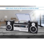 GLASBENI STOLP TREVI TT-1072 ČRN – crn