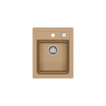GRANITAL POMIVALNO KORITO ALVEUS ATROX 10, BEIGE-G55 400X500 MM