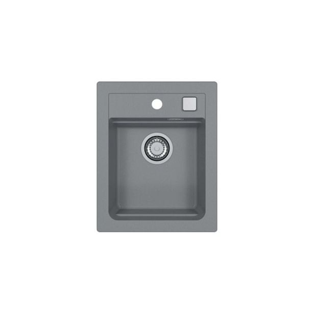 GRANITAL POMIVALNO KORITO ALVEUS ATROX 10, CONCRETE-G81 400X500 MM GRANITAL POMIVALNO KORITO ALVEUS ATROX 10, CONCRETE-G81 400X500 MM
