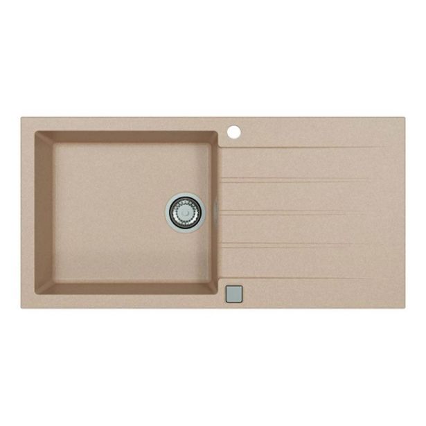 GRANITAL POMIVALNO KORITO ALVEUS CADIT 50, G22 TERRA 1000X500 MM GRANITAL POMIVALNO KORITO ALVEUS CADIT 50, G22 TERRA 1000X500 MM