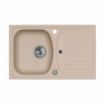 GRANITAL POMIVALNO KORITO ALVEUS RECORD 30 G55 P-U BA1 BEIGE 780X480 MM