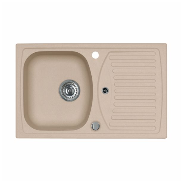 GRANITAL POMIVALNO KORITO ALVEUS RECORD 30 G55 P-U BA1 BEIGE 780X480 MM GRANITAL POMIVALNO KORITO ALVEUS RECORD 30 G55 P-U BA1 BEIGE 780X480 MM