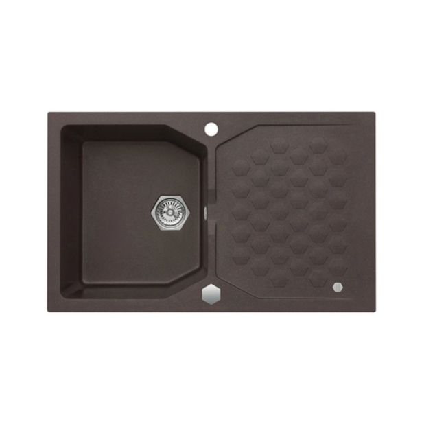 GRANITAL POMIVALNO KORITO ALVEUS SENSUAL 30, CHOCOLATE- G03M 850X520 MM GRANITAL POMIVALNO KORITO ALVEUS SENSUAL 30, CHOCOLATE- G03M 850X520 MM