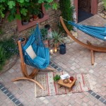 GUGALNA MREŽA LA SIESTA UDINE + VISEČI STOL BLUE ZEBRA COMFORT – mreza viseci