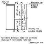 HLADILNIK IN ZAMRZOVALNIK BOSCH KIS87AFEO – dodatni pogled 5