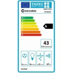 IZVLEČNA KUHINJSKA NAPA SICCABO SLIM 3 EVO 90 BLACK – izvlecna