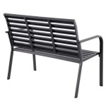 KOVINSKA KLOP NATERIAL KLOP VRTNA, SIVA ALU 61.5X113 – dodatni pogled 1
