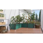 KOVINSKA VISOKA GREDA VITAVIA LINUS IN&OUT 401 M MORSKA TRAVA/ČRNA – inout travacrna