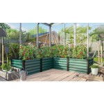 KOVINSKA VISOKA GREDA VITAVIA LINUS IN&OUT 401 M MORSKA TRAVA/ČRNA – inout travacrna
