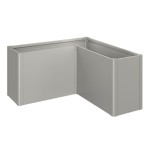 KOVINSKA VRTNA GREDA BIOHORT 152X152X77 CM BELVEDERE MAXI L150