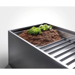 KOVINSKA VRTNA GREDA BIOHORT 51X147X3 CM VMESNO DNO 1.5X0.5