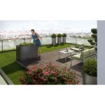 KOVINSKA VRTNA GREDA BIOHORT 53X102X77 CM BELVEDERE MAXI 100 – dodatni pogled 1