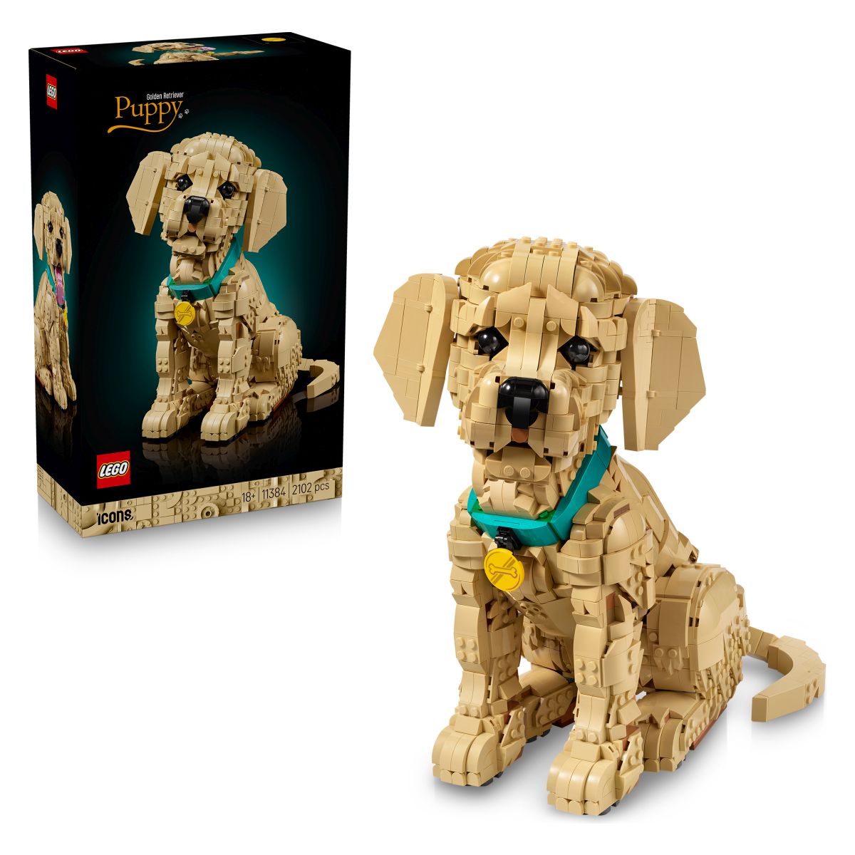 <b>LEGO&reg; Icons - Mladiček zlatega prinašalca 11384</b>
