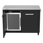 LETNA KUHINJA COZZE OMARA Z INOX POLICO + HLADILNIK 90526+90540