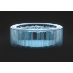 MASAŽNI BAZEN INTEX GREYSTONE DELUXE SQUARE ZA 4 OSEBE – masazni
