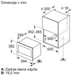 MIKROVALOVNA PEČICA BOSCH BEL7321B1 – pecica