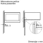 MIKROVALOVNA PEČICA BOSCH BFL520MB0 – pecica