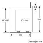 MIKROVALOVNA PEČICA BOSCH BFL520MB0 – pecica
