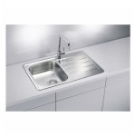 NERJAVNO POMIVALNO KORITO ALVEUS LINE 80, SATIN 790X500 MM – dodatni pogled 1