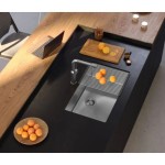 NERJAVNO POMIVALNO KORITO QUADRON ANTHONY 80 INOX – dodatni pogled 2