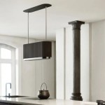 OTOČNA KUHINJSKA NAPA CIARKO DESIGN MONO W, ČRNA – otocna crna