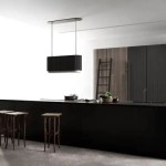 OTOČNA KUHINJSKA NAPA CIARKO DESIGN MONO W, ČRNA – otocna crna