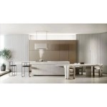 OTOČNA KUHINJSKA NAPA CIARKO DESIGN MONO W, KREMNA – otocna