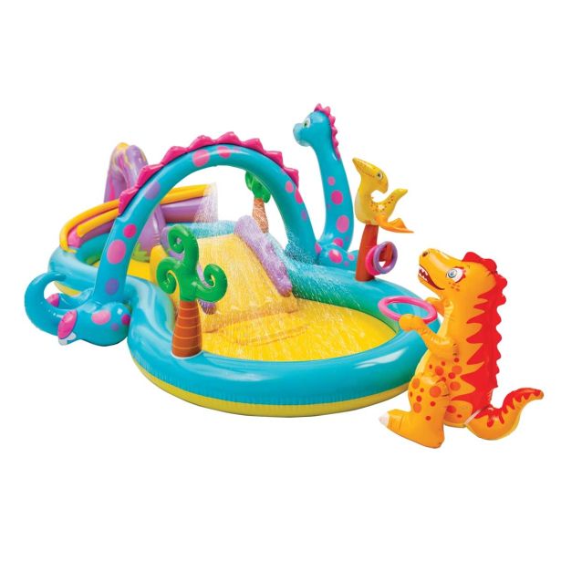 OTROŠKI BAZEN INTEX VODNI CENTER DINOLAND 333X229X112 CM