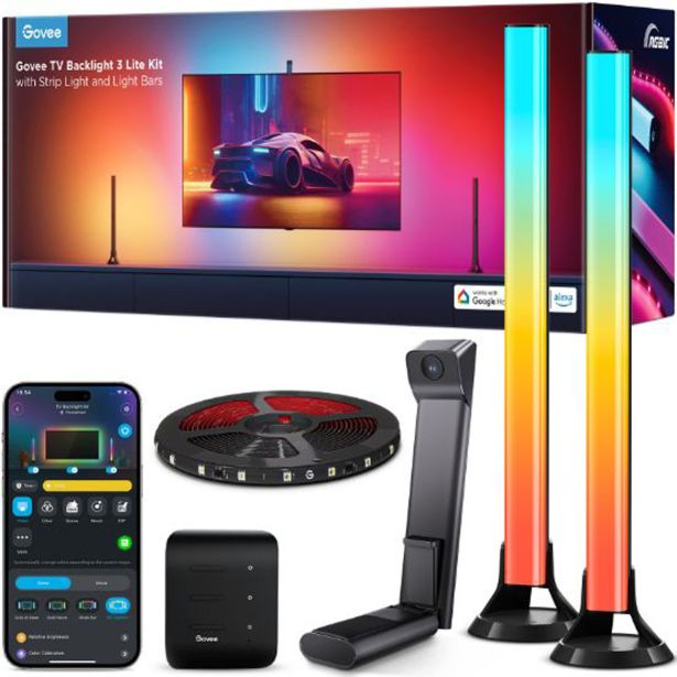 PAMETNI LED TRAK GOVEE TV OSVETLITEV OZADJA 3 LITE SET