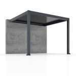 PERGOLA BELLANO BIOKLIMATSKA MOTORIZIRANA 3X3 M -PRITRJENA V STENO