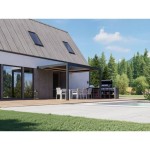 PERGOLA BELLANO BIOKLIMATSKA MOTORIZIRANA 4X3 M -PRITRJENA V STENO – dodatni pogled 1