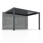 PERGOLA BELLANO BIOKLIMATSKA MOTORIZIRANA 4X3 M -PRITRJENA V STENO