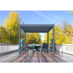 PERGOLA MS VISCOM BIOKLIMATSKA 3.03 X 3.03 M TEMNO SIVA – dodatni pogled 2