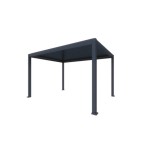 PERGOLA MS VISCOM BIOKLIMATSKA 4.03 X 3.03 M TEMNO SIVA