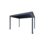 PERGOLA MS VISCOM BIOKLIMATSKA 4.03 X 3.03 M TEMNO SIVA – dodatni pogled 2