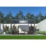 PERGOLA MS VISCOM BIOKLIMATSKA 4.03 X 3.03 M TEMNO SIVA – dodatni pogled 6