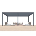 PERGOLA MS VISCOM BIOKLIMATSKA 5.85 X 3.03 M TEMNO SIVA – dodatni pogled 7