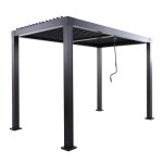 PERGOLA NATERIAL CLIMA ORIGIN BIOCLIMATIC ALU 313X198 TEMNO SIVA – dodatni pogled 3